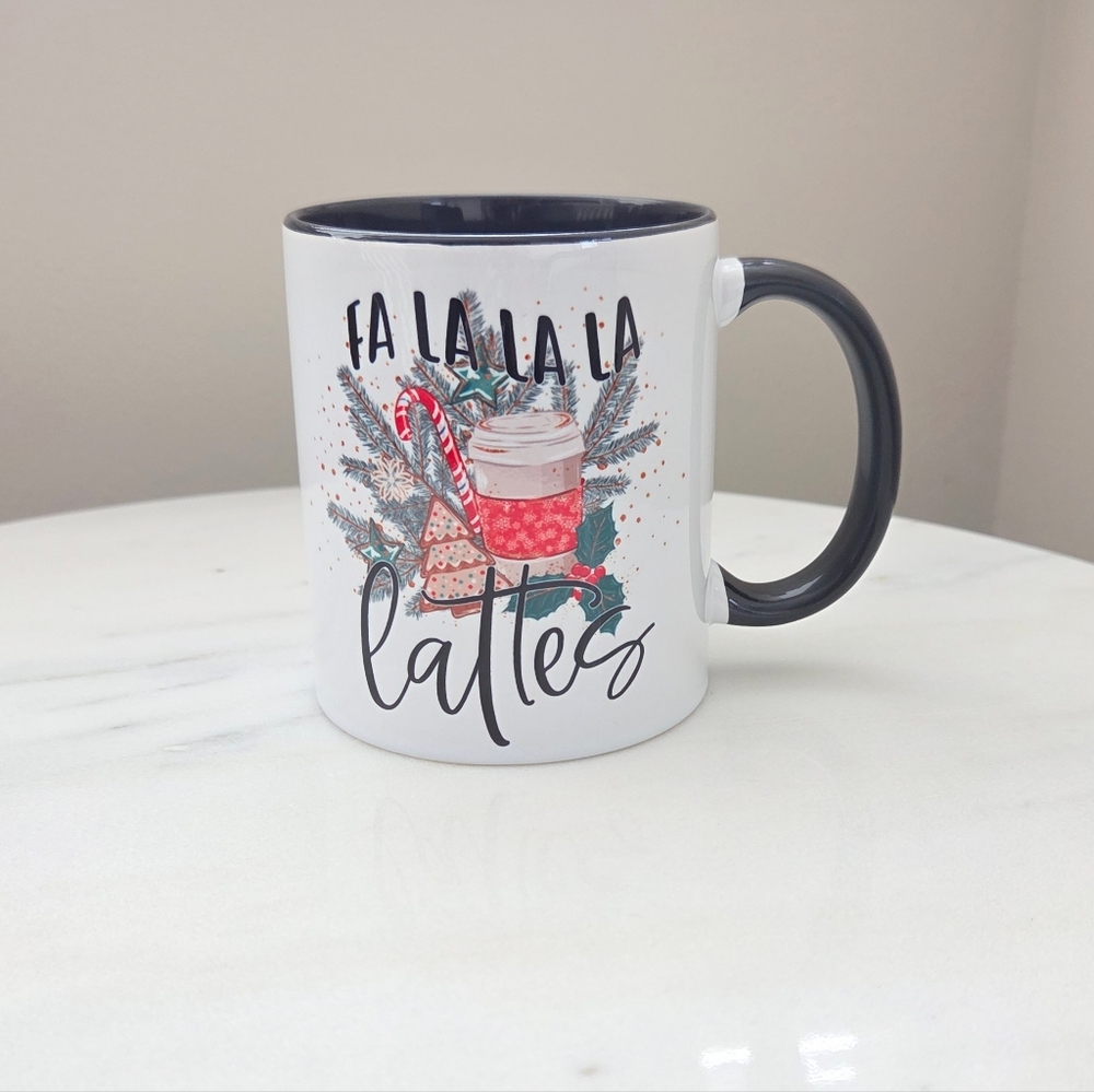 🟣FIRM PRICE🟣 New Christmas Fa La La La Lattes mug